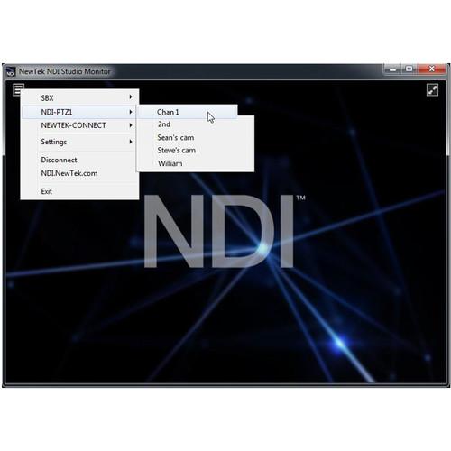 NewTek NDI|HX Upgrade for PTZOptics Cameras